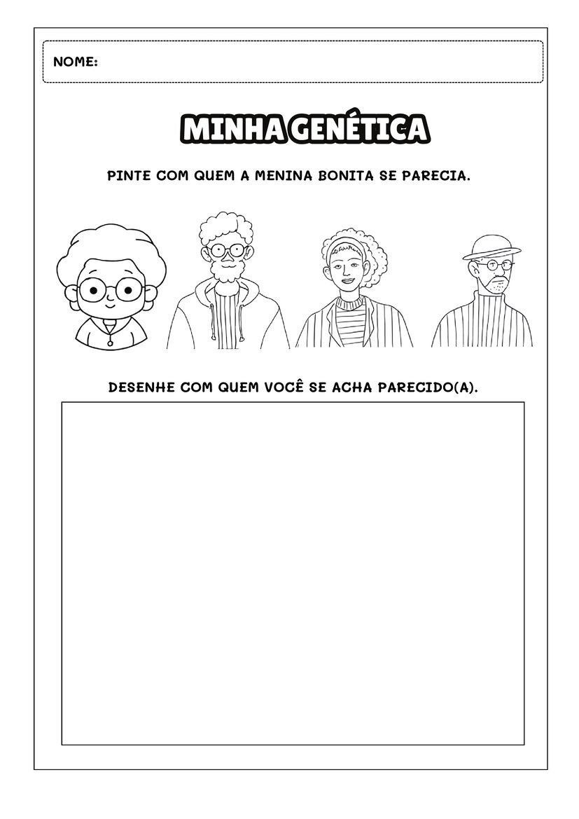 atividades menina bonita do laço de fita educação infantil exercício educativo página 9